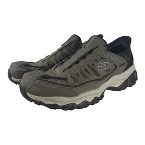 Skechers Slip Ins After Burn M Fit Ridgeburn Men's Sneakers Size 11 Gray